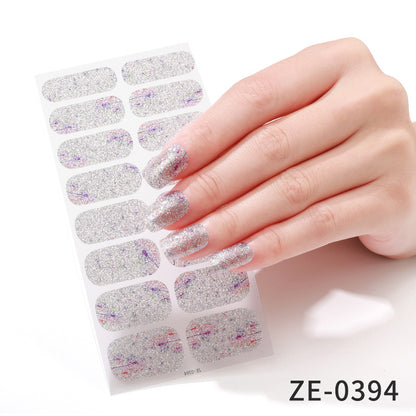 Glitter Ombre Nagelfolien