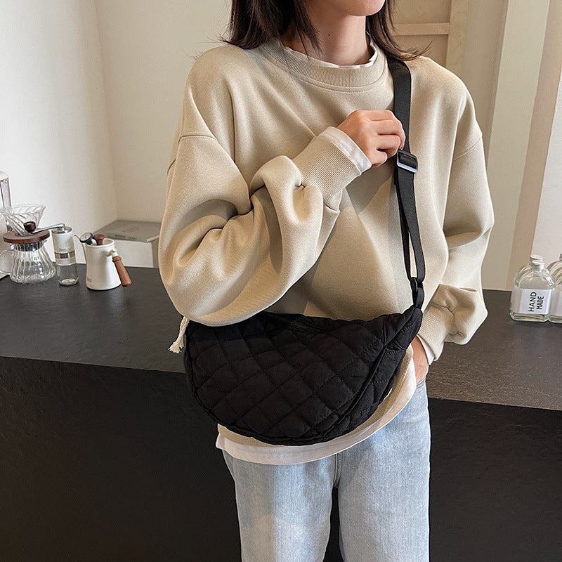 Gepolsterte Schulter-Crossbody-Tasche Brehn