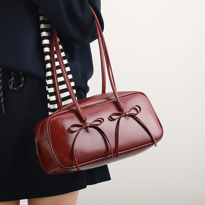 Stylische Leder Tote Brehn