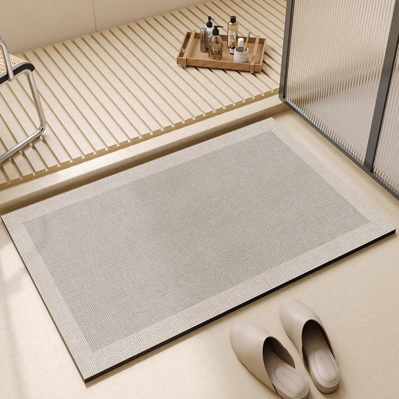 Geometrisches Design Badteppich Brehn