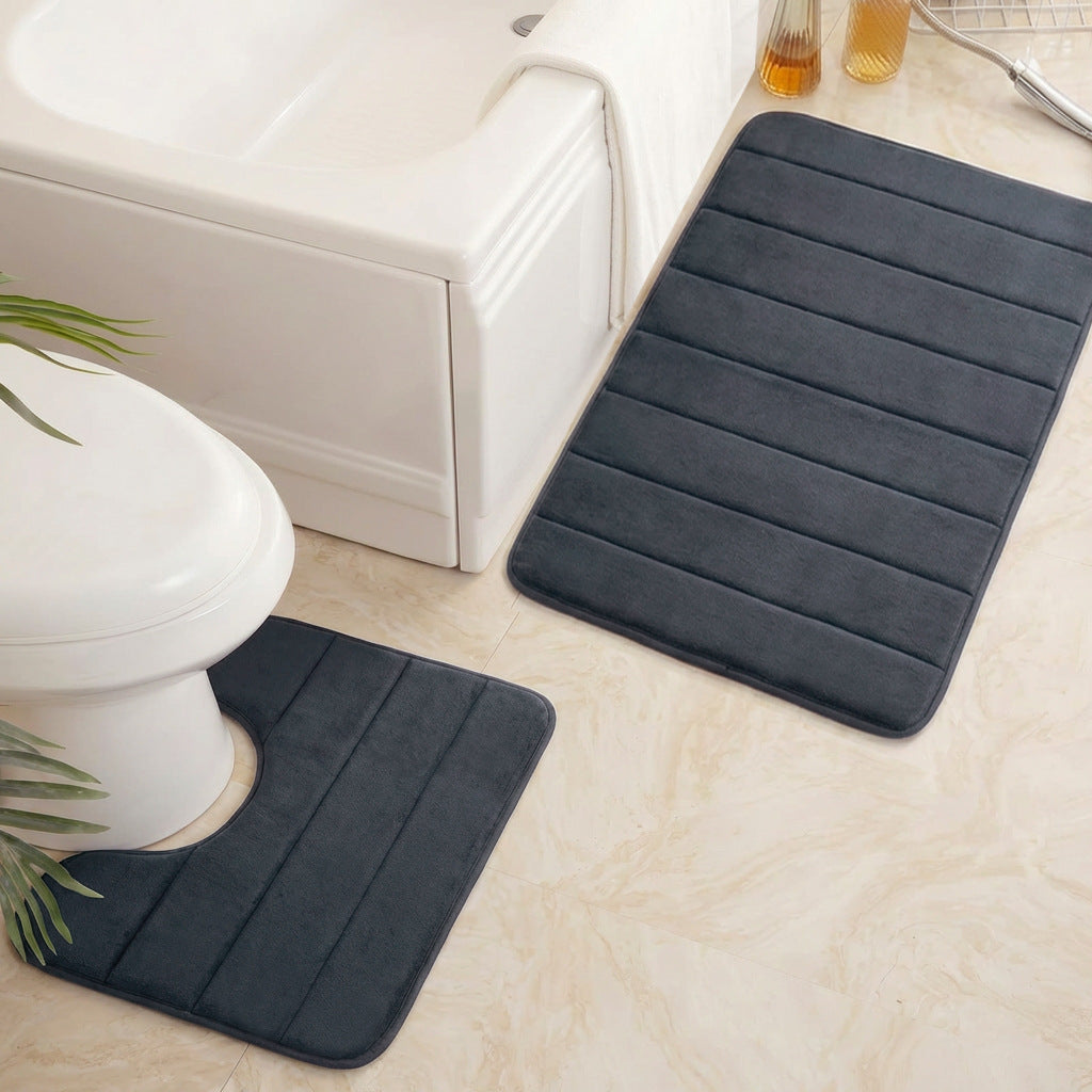 Badezimmermatten-Set Brehn