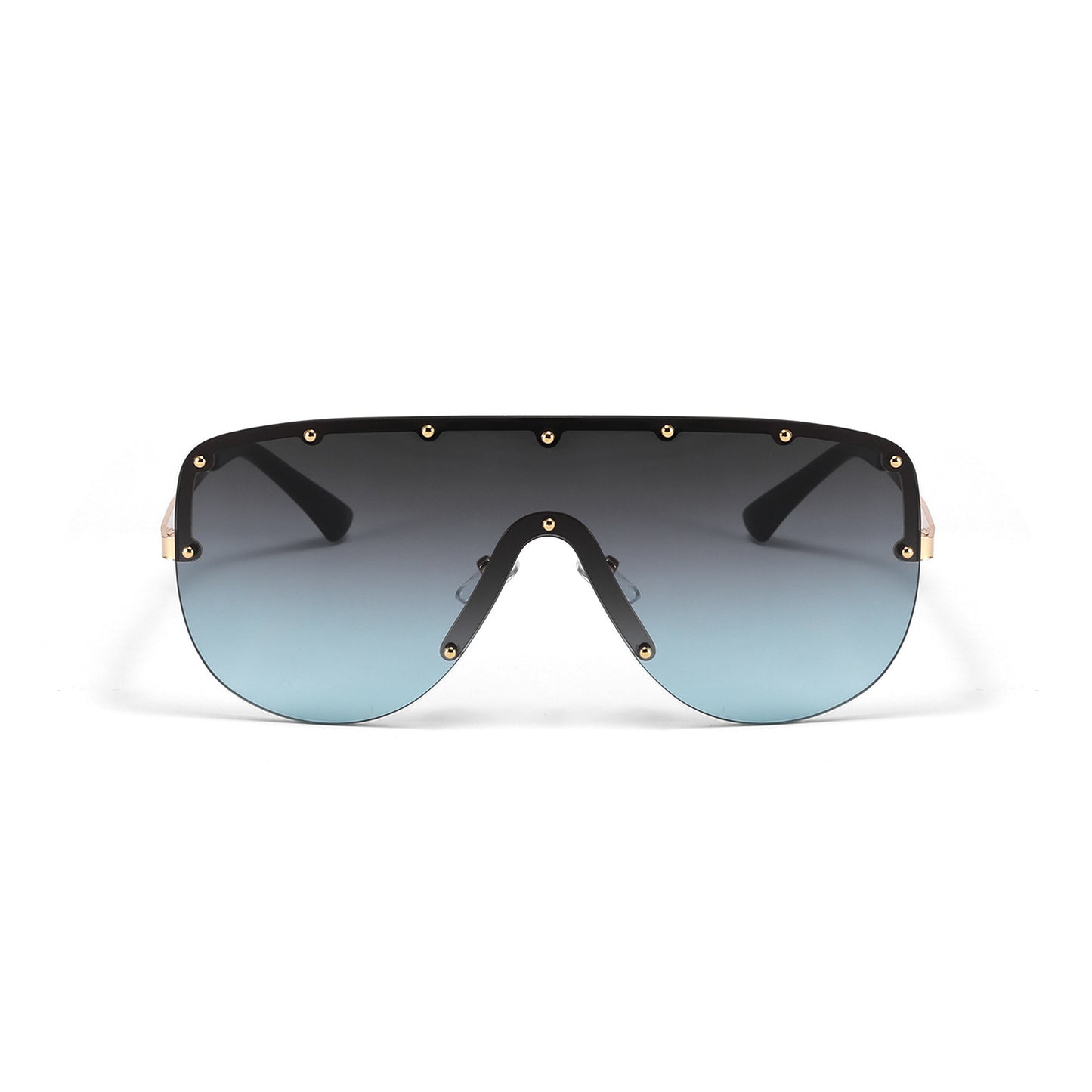 Damen futuristische oversized Sonnenbrille Brehn