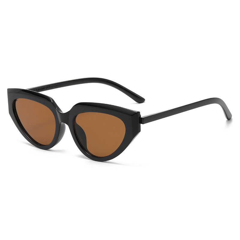 Damen stylische Cat-Eye Sunglasses mit strapazierfähigem Kunststoffrahmen Brehn