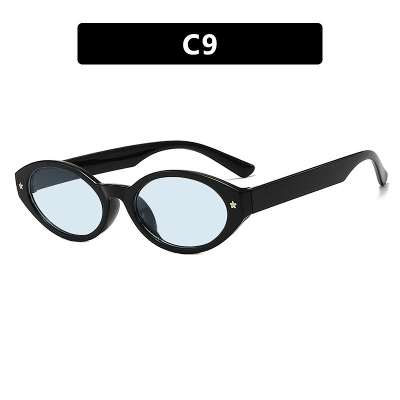 Damen Cat-Eye Sonnenbrille mit elegantem Tragetaschen-Design Brehn