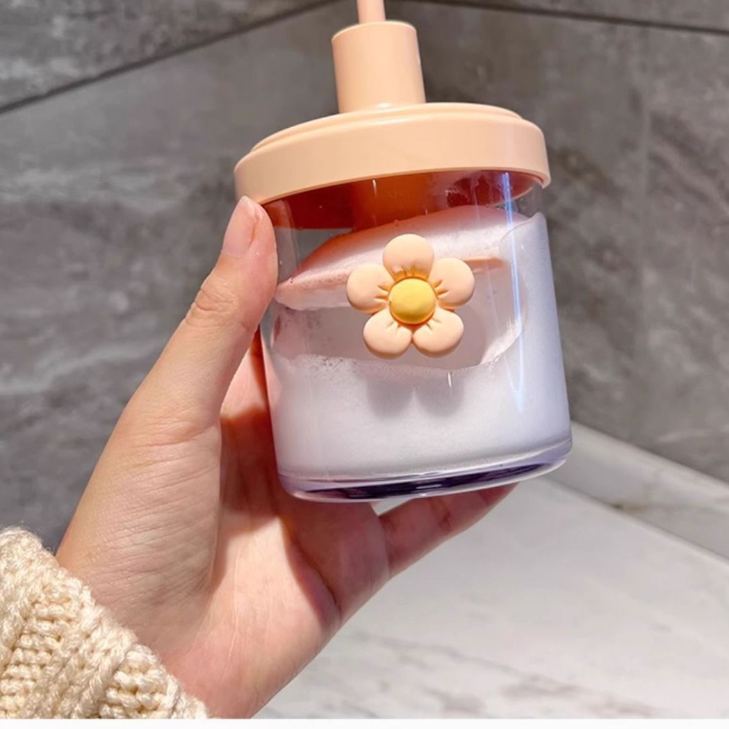 Dekorative Glas mit Blümchen-Design Brehn