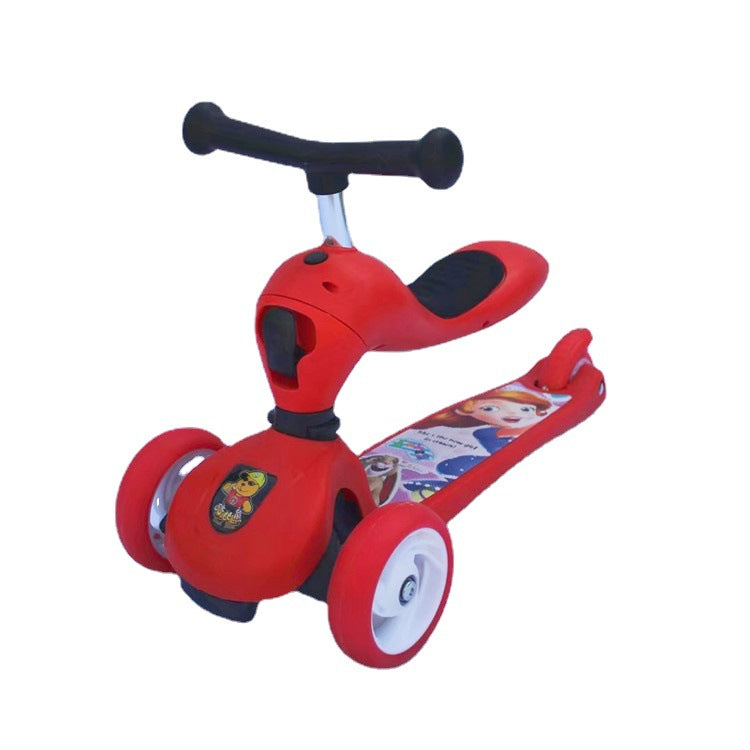 Innovativer Lean-to-Steer Kick-Scooter Brehn