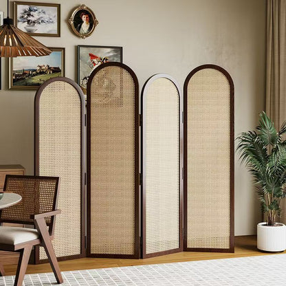 Eleganter Rattan Raumteiler Brehn