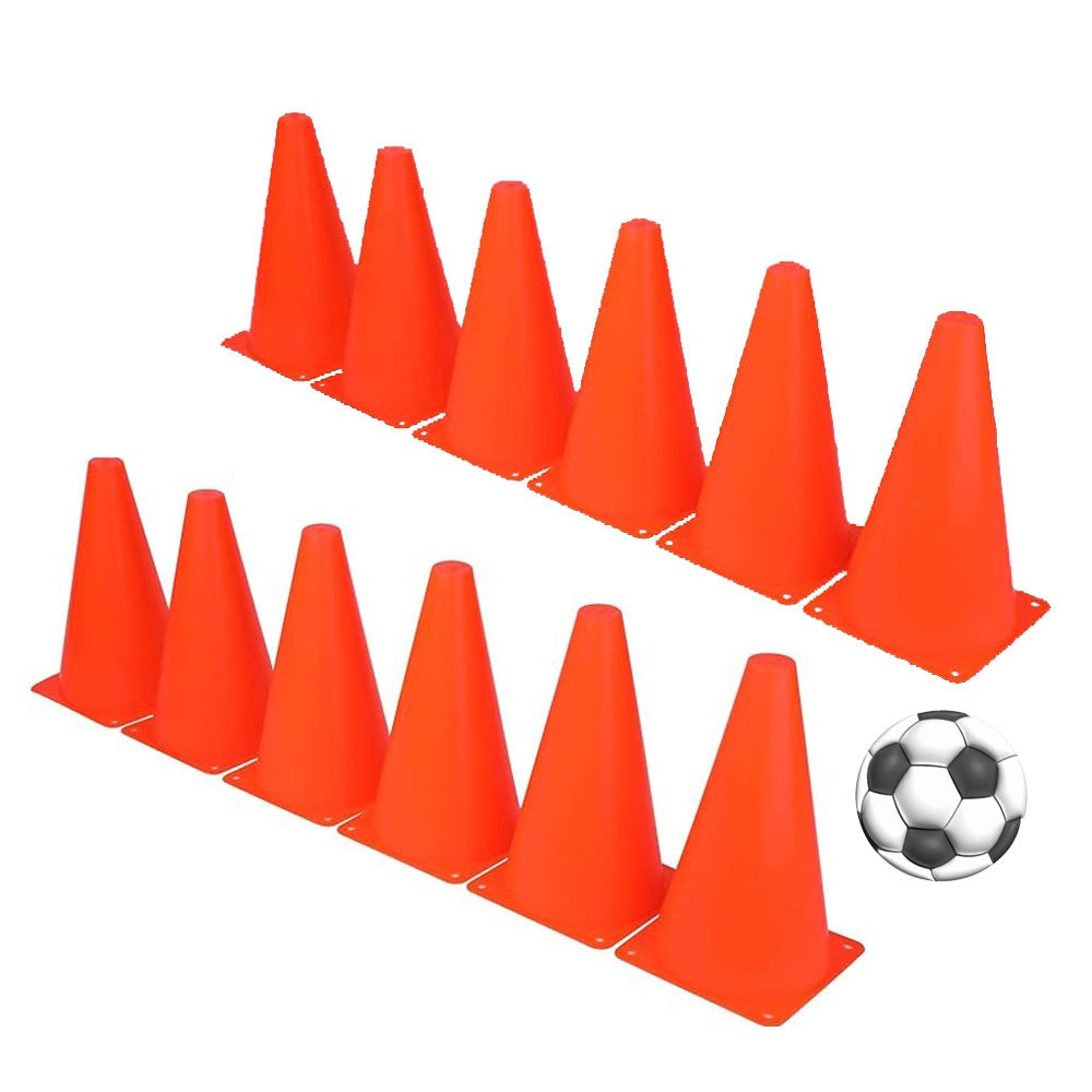 Mehrteilige flache Trainingsmarker-Kegel für Fußball-Agilitätstraining Brehn