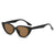 Vintage-inspirierte Katzenaugen-Sonnenbrille