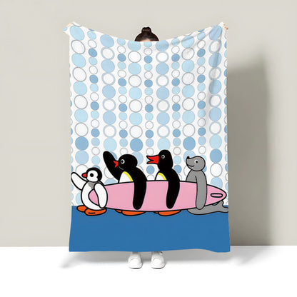 Cartoon-Themen Plüsch Wurfdecke