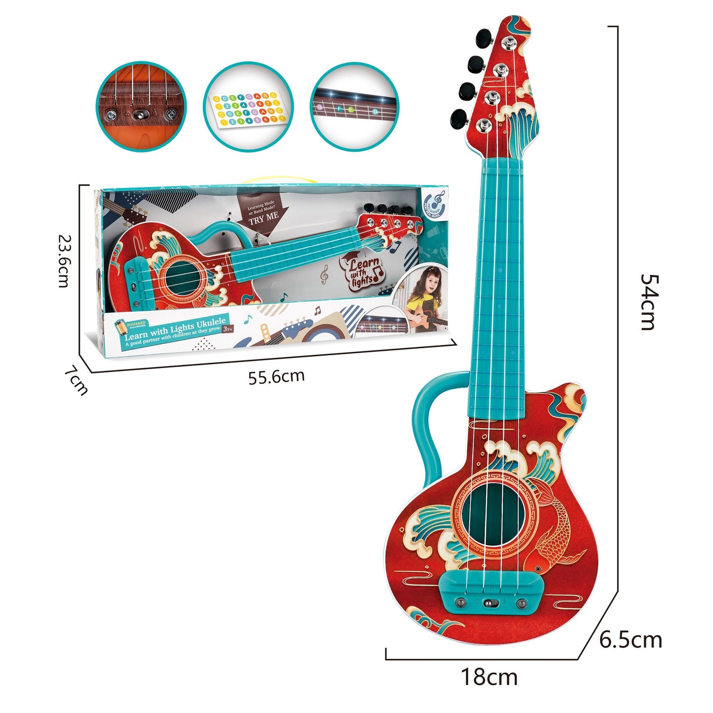 Interaktives Lernen Ukulele Brehn