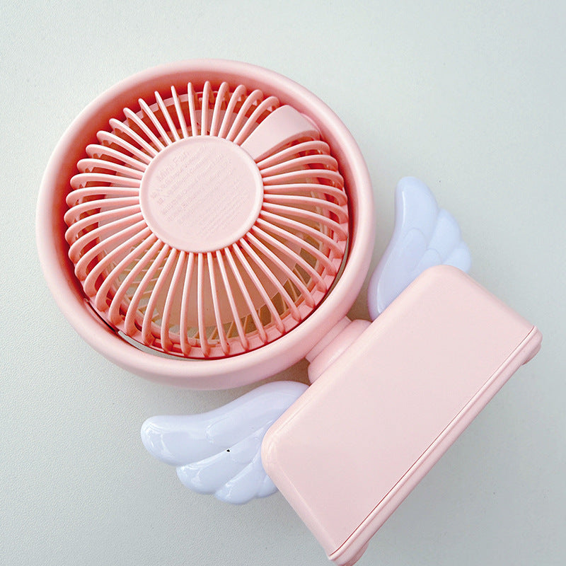Damen Kühlender Mini Tischventilator im Spielzeugdesign Brehn