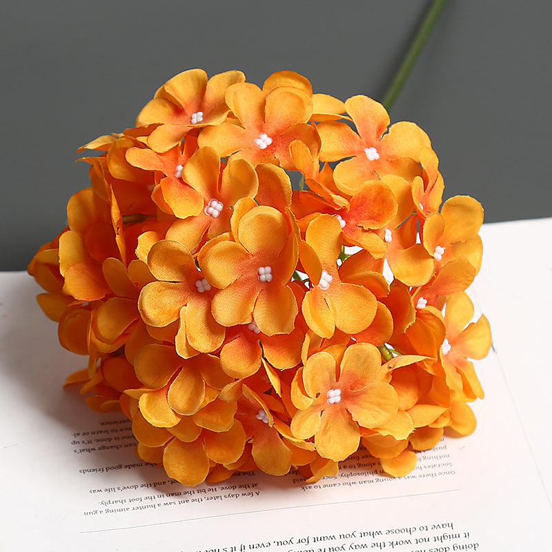 Realistische Florale Hortensienstiel