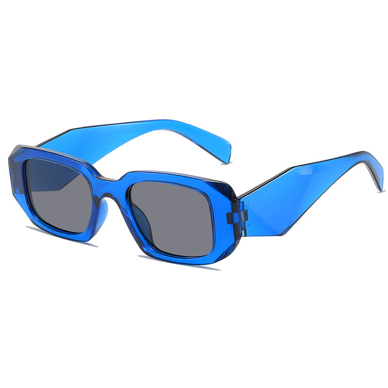 Bold Leopard Print Übergroße Sonnenbrille Brehn