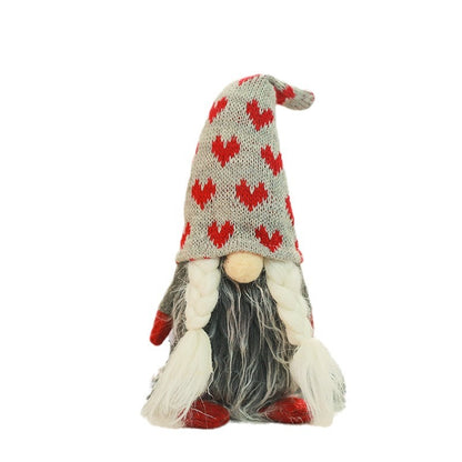 Niedliche Weihnachtsgnom-Dekoration Brehn