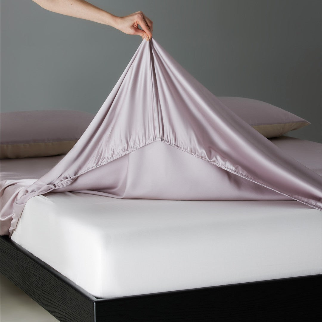Luxuriöses Deep-Fit Kühl-Satin Spannbetttuch