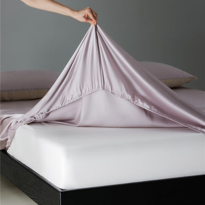 Luxuriöses Deep-Fit Kühl-Satin Spannbetttuch