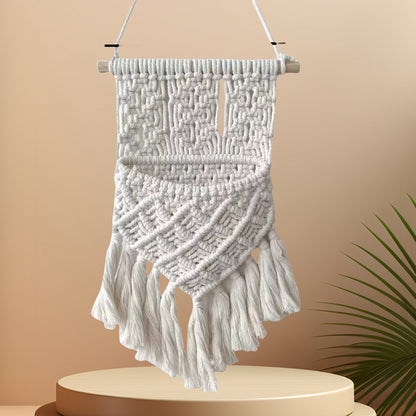 Wandmontierter Macramé Pflanzer Brehn
