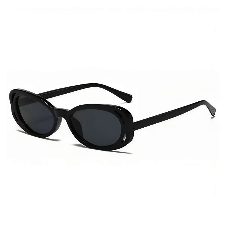 Damen Cat-Eye Sonnenbrille mit elegantem, transparentem Rahmen und UV-Schutz Brehn