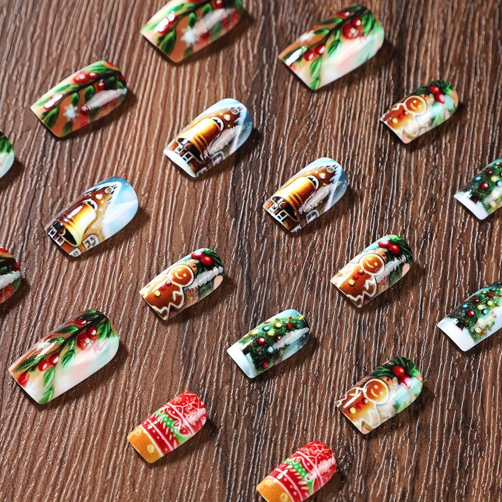 Weihnachtskunstnägel Set Brehn