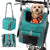 Front-Mount Convertible Fahrrad Haustierträger Rucksack mit erweiterbarem Mesh-Dach und gepolstertem orthopädischem Boden Brehn