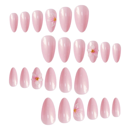 Elegante Blumen-Nagelkunst Brehn
