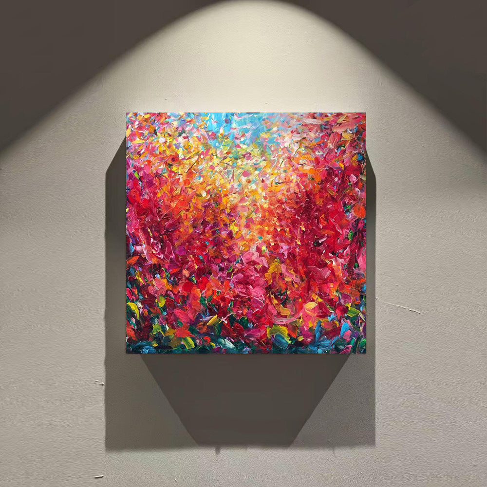 Vibrante von der Natur inspirierte Leinwand Wandkunst