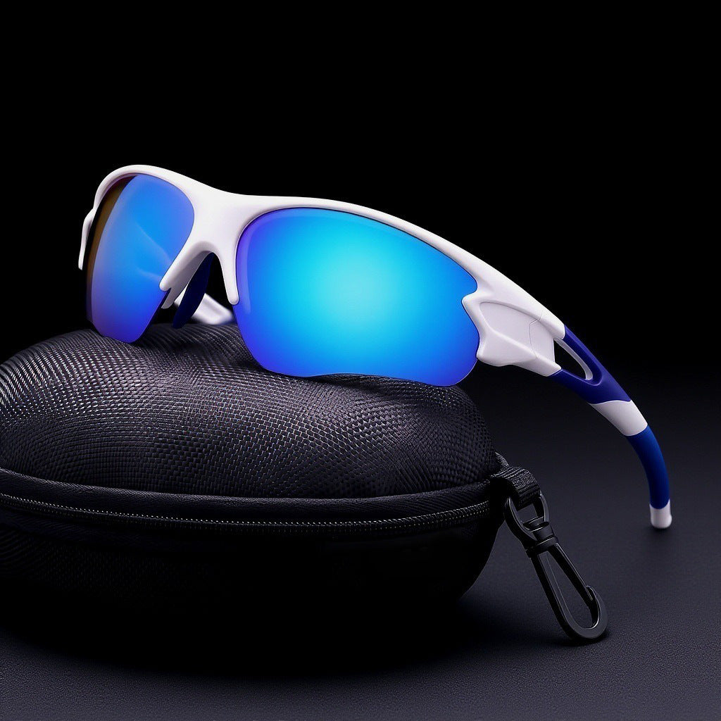 Unisex nan sportliche leistungsorientierte Sonnenbrille mit polarisierter Schnellwechsel-Glastechnik Brehn