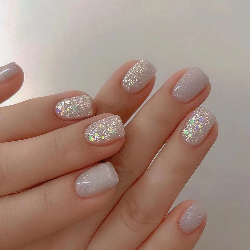 Sparkling Glitter Nagelspitzen Set Brehn