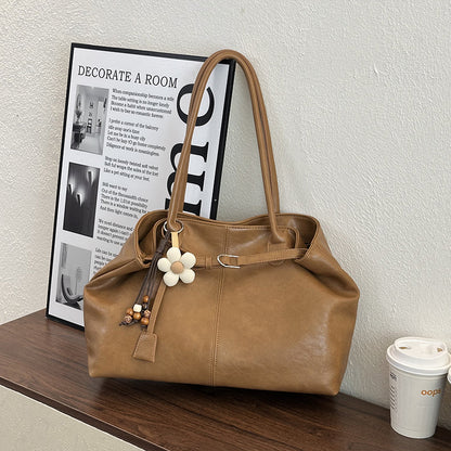 Geräumige Leder-Tote