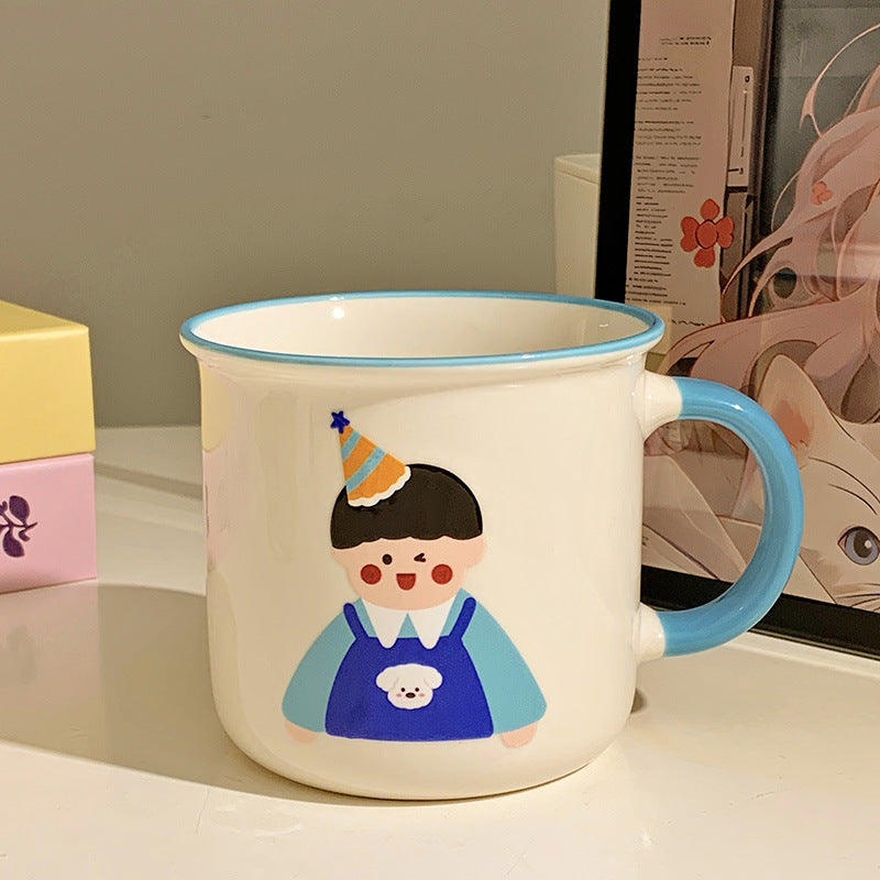 Keramiktasse mit Niedlichem Kinderdesign Brehn