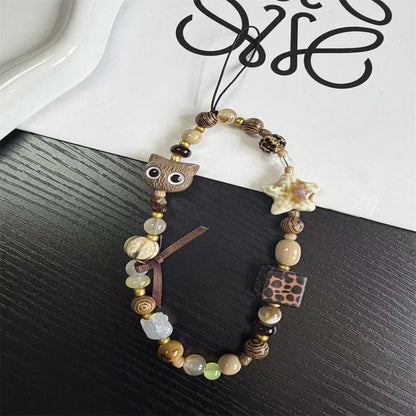 Handgefertigtes Perlen Charm Armband Brehn