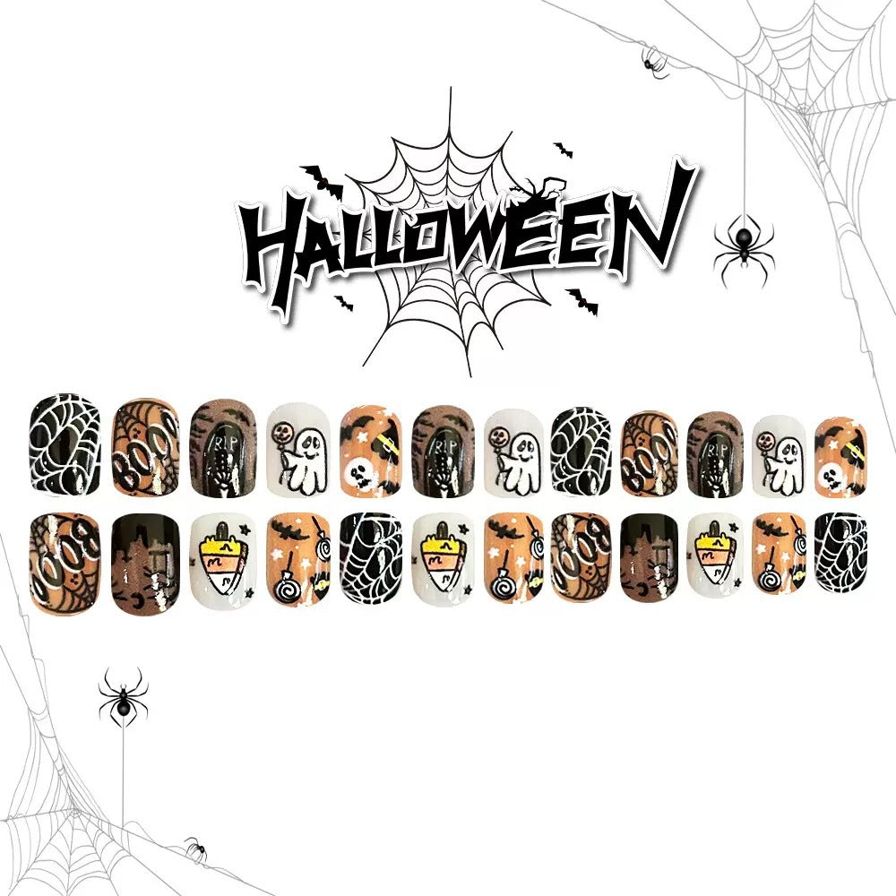 Halloween Nagelkunst-Set Brehn