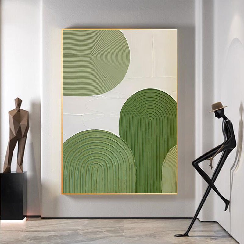 Modern Texturiertes Abstraktes Leinwandkunstwerk