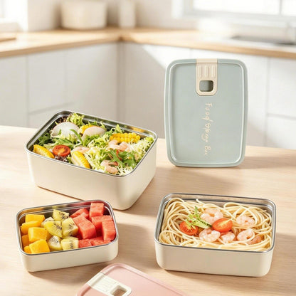 Vielseitige auslaufsichere Mehrfach-Compartments Lunchbox
