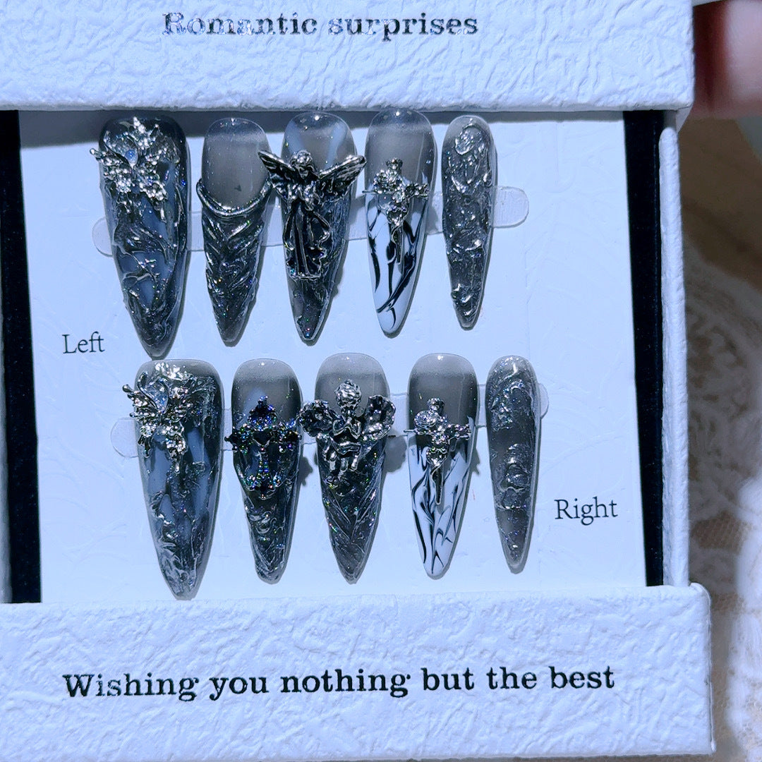 Künstlerisches 3D Nageldekorationsset