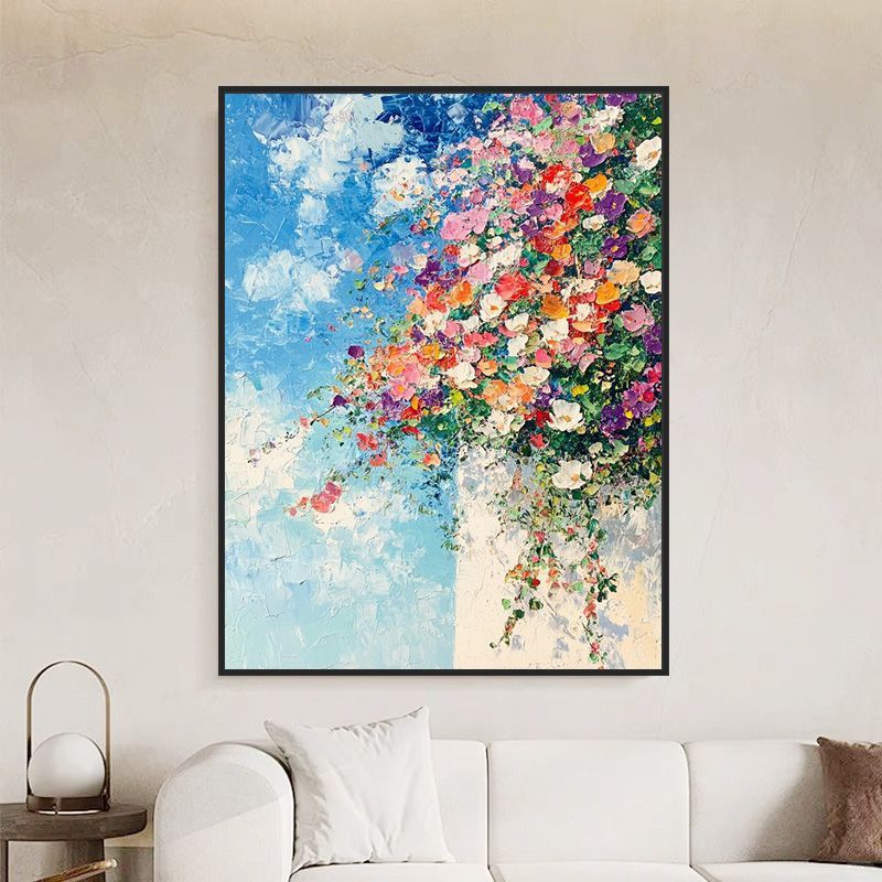 Florale Landschaft Wandkunst Brehn
