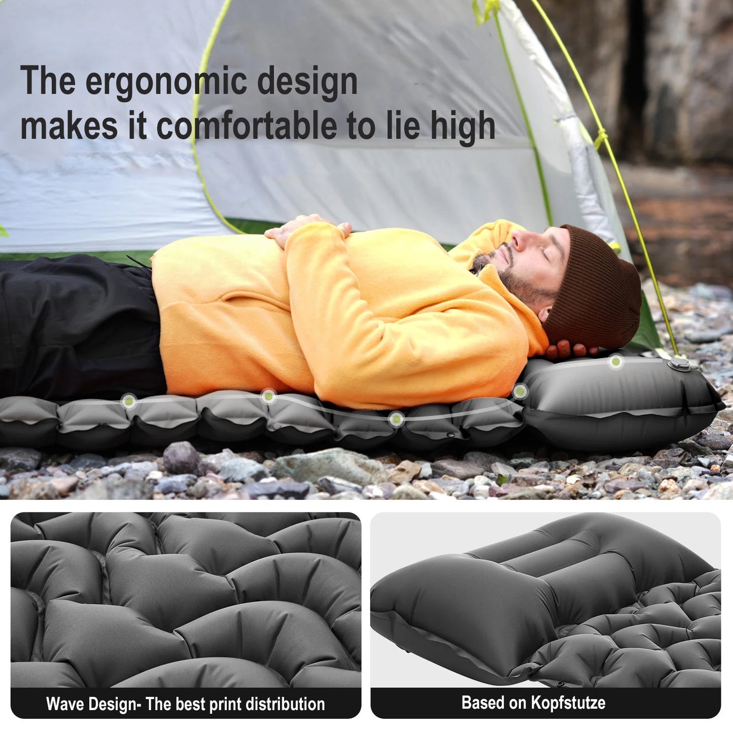 Komfortable Camping-Isomatte Mit Ergonomischem Design Brehn