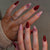 Kunstnagelset mit eleganten Schleifen- und Glitzerakzenten Brehn 1789119024