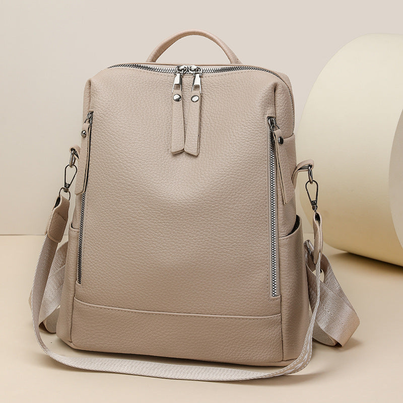 Strukturierter Mehrfach-Taschen-Rucksack Brehn