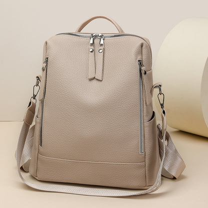 Strukturierter Mehrfach-Taschen-Rucksack Brehn