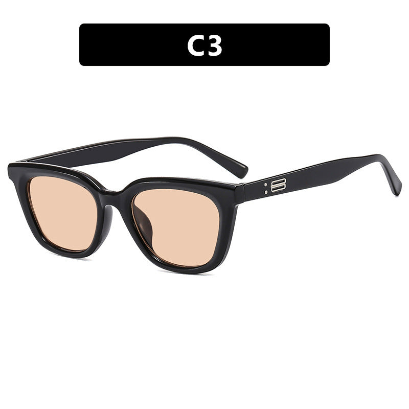 Damen Cat-Eye Sonnenbrille mit modernem, leicht geschwungenem Rahmen Brehn