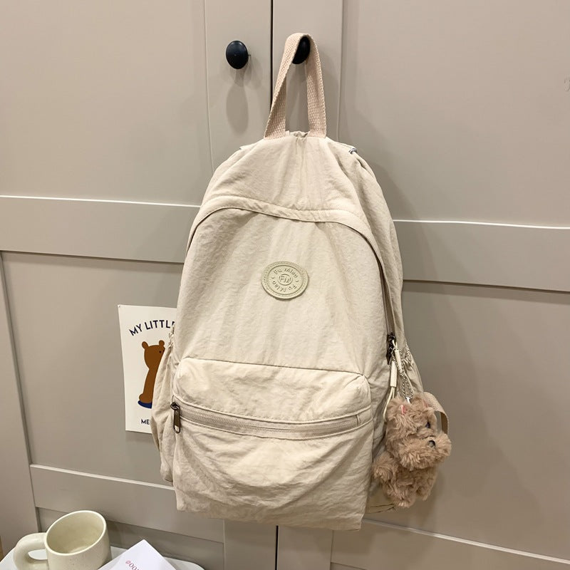 Lässiger funktionaler Schulrucksack
