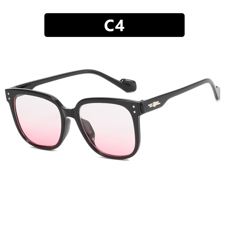 Damen quadratische Sonnenbrille mit trendigem Farbverlauf Brehn