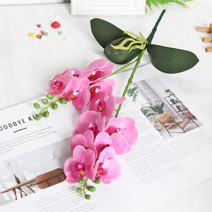 Lebensechte künstliche Orchideenstammarrangement