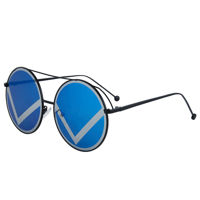 Damen modische runde Sonnenbrille Brehn