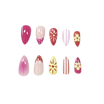 Thematisches Sommer-Nagelkunst-Set Brehn