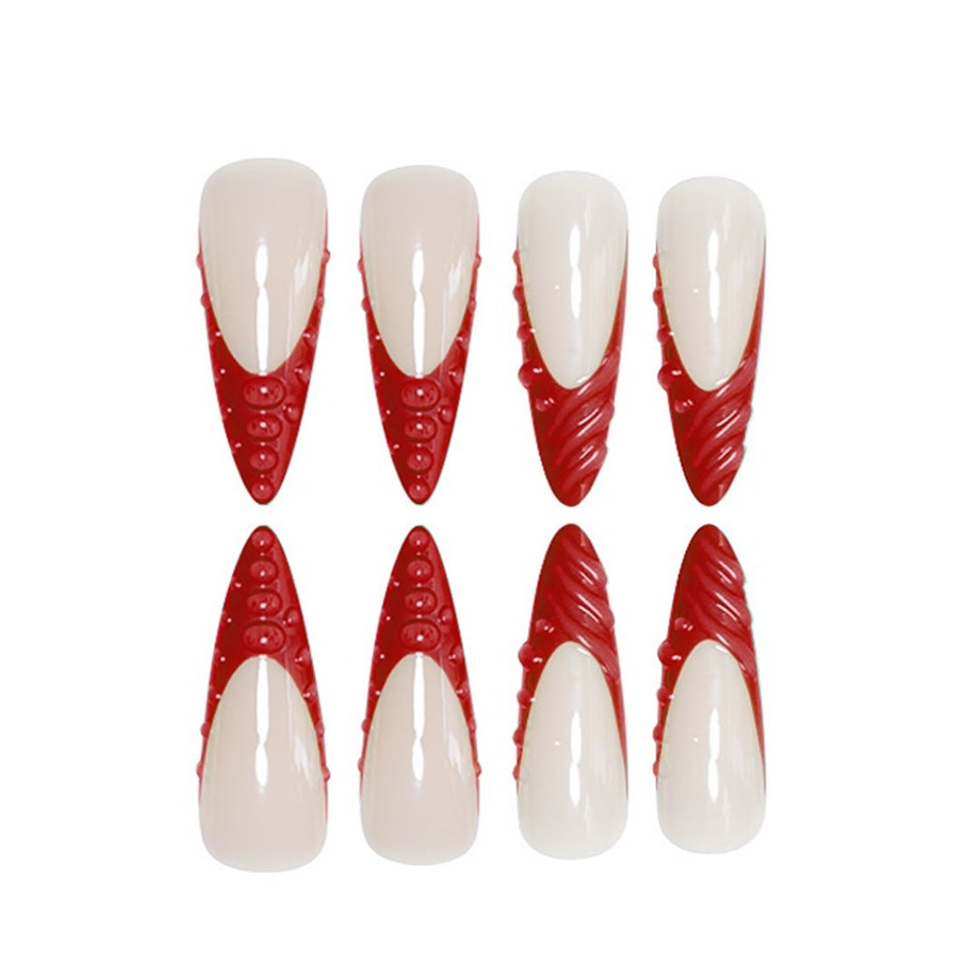 Glamouröse Stiletto-Nagelerweiterungen Brehn