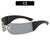 Futuristische Shield Eyewear
