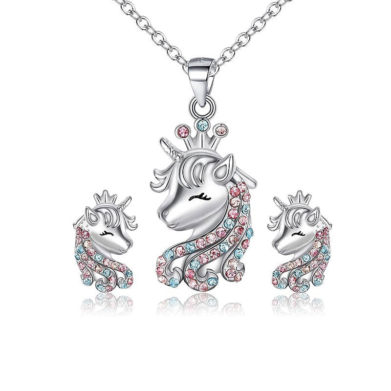 Einhorn-Themen Schmuckset Brehn
